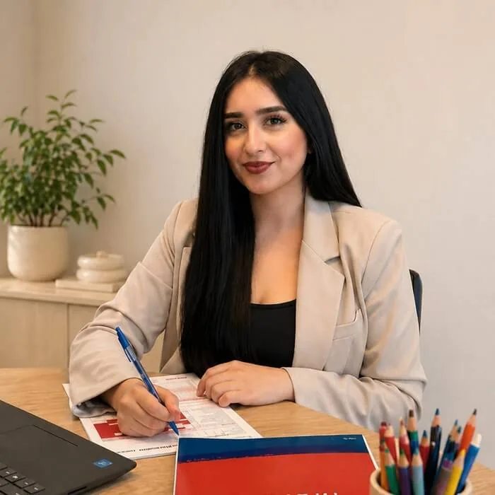 Portret van de logopediste van Marhaba
